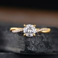 thumbnail image 6 of SPRING PARK Elegant Women Gold Inlaid Faux Gems Finger Ring Wedding Jewelry, 6 of 6