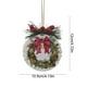 thumbnail image 3 of Decoraciones navideñas, adornos navideños, regalos de Navidad, colgantes de Papá Noel, colgantes para el árbol de Navidad, artículos navideños, decoración para el hogar, regalos, colgante metálico, 3 of 6