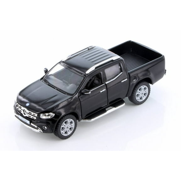 2017 Mercedes-Benz X-Class Double Cab Pickup Truck, Black - Kinsmart 5410D - 1/42 scale Diecast Model Toy Car (Brand New but NO BOX)