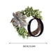 thumbnail image 2 of 26 Letters Decorative Wreath Door Hanging Home Decor Letters With Knot Pendant Rattan Ring Wall Decoration Window Decoration Pendant, 2 of 4