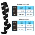 thumbnail image 3 of 4Pairs Compression Socks for Women & Men Circulation 15-20 mmHg - Better Blood Flow, Swelling , Best Support for Medical, Running, Nursing, 3 of 6