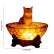 thumbnail image 3 of Lámpara de lectura LED con forma de perro, estatua de resina, adorno para baño de perro, luz ambiental para escritorio, estante, mesita de noche o baño, luz nocturna decorativa alimentada, 3 of 6