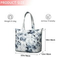 thumbnail image 4 of Pioneer Flower Floral Print Pattern Travel Tote Bags for Women Carry On,Large Weekender Bags for Women Travel,Multi Functional Duffle Bag for Work,Shopping,Sports, 4 of 5