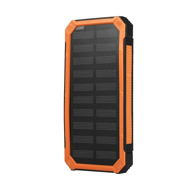 Power Bank Case, Solar Power Bank Suitable For Sport Provides Dual USB Ports For Outdoors For Travel For For School For Home