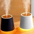 thumbnail image 2 of Humidificador para Dormitorio Humidificador de Aire Portátil para Dormitorio Viajes Oficina Azul Oscuro, 2 of 5