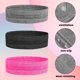 thumbnail image 3 of Bandas deportivas para el cabello para mujer, antideslizantes, diadema que absorbe la humedad para correr, 3 of 5
