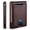 Brown, variant on Men's wallet credit card microfiber leather rfid anti-theft brush dollar clip wallet