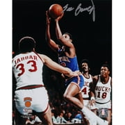Dick Barnett New York Knicks Autographed 8" x 10" Shooting vs. Bucks Photograph - Fanatics Authentic Certified