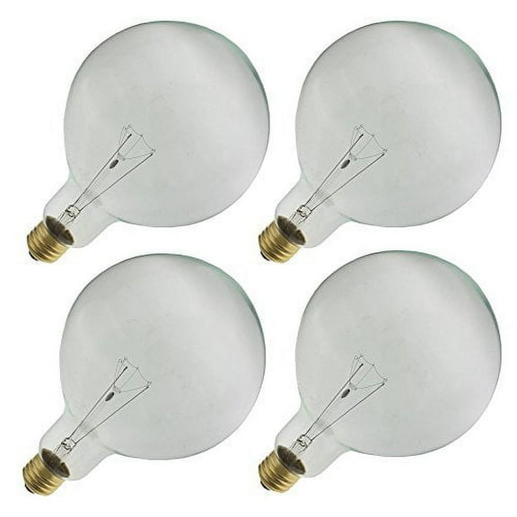 Industrial Performance 40G40/CL 130V, 40 Watt, G40, Medium Screw (E26) Base G...