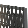 thumbnail image 5 of vidaXL Garden Chairs with Cushions 4 pcs Brown 54x61x83 cm Poly Rattan, 5 of 5