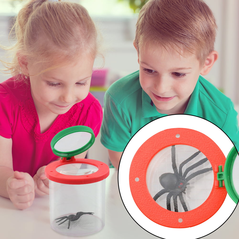 6 x Bug Viewer Magnifying Insect Catcher Garden Activity Educational Science Toy 