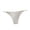 White, variant on Ohufall Thong for Women with Thin Side Straps Breathable Briefs Lightweight Seamless Ice Silk Underwear