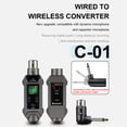 thumbnail image 3 of Mistaha Wireless Conversion Kit for Dynamic Microphones - Stable Transmission, Multi-Channel Functionality, Plug and Play Setup - Ideal for Home Stereo Systems, 3 of 6