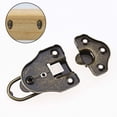 thumbnail image 2 of 8-Pack Retro Style Box Toggle Latch Antique Metal Duckbilled Hasp Latch Catch with Padlock Hole for Jewelry Box Cabinet, 2 of 5