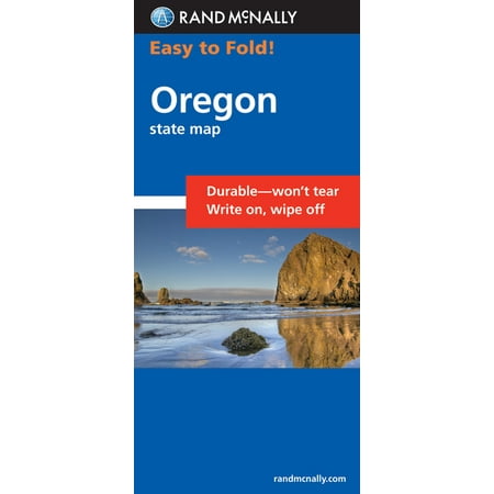 Rand Mcnally Oregon Easyfinder Map: 9780528994944