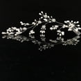 thumbnail image 3 of Venda Tiara De Nupcial Decoración De cabellero De Novias Flor De Artificial jinwen Peine de pelo nupcial, 3 of 8