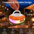 thumbnail image 2 of KOBAIBAN Camping String Lights, Magnetic Rechargeable RGB 32.8FT Quick Storage Fairy Tent Lights String, Hanging Lantern LED Lamp for Outdoor Indoor Patio Awning Decor Camping Essentials, 2 of 9