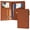 Brown, variant on WASON Leather Passport Cover Travel Wallet RFID Blocking – Passport Holder Slot with Zipper Pocket for lD, Boarding Pass,Ticket, Cash, SD Card, Travel Essentials for Men and Women (Light Green)