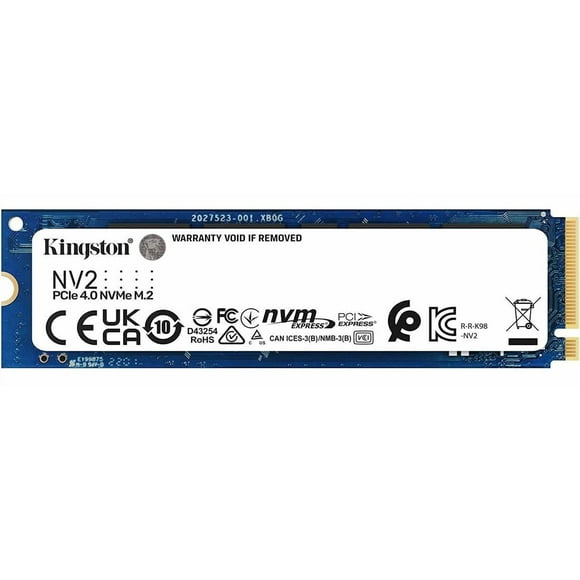 Kingston NV2 1TB M.2 2280 NVMe Internal SSD | PCIe 4.0 Gen 4x4 | Up to 3500 MB/s | SNV2S/1000G (SNV2S/1000G)