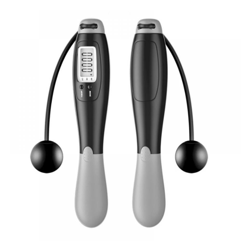Details about   Digital Counting Jump Rope Calorie Fitness Gym Electronic Wireless Skipping Rope 