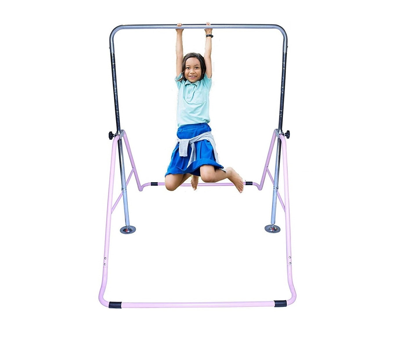 Buy Adjustable Height Gymnastics Bar for Kids Kip Bar Set, 6'x2