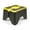 Yellow & Black, variant on Silver Non Skid RV Folding Step Stool, Plastic
