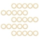 thumbnail image 4 of 25Pcs Wooden Rings for DIY Unpainted Macrame and Handmade Craft Projects, 4 of 4