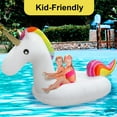 thumbnail image 5 of Big Inflatable Unicorn Pool Float, 5 of 7