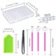 thumbnail image 2 of 24 piezas de herramientas de pintura de diamantes 5d DIY, accesorios de pintura de diamantes, kits de punto de cruz con 28 ranuras, caja de bordado de diamantes compatible con Di Afortunado Sencillez, 2 of 5