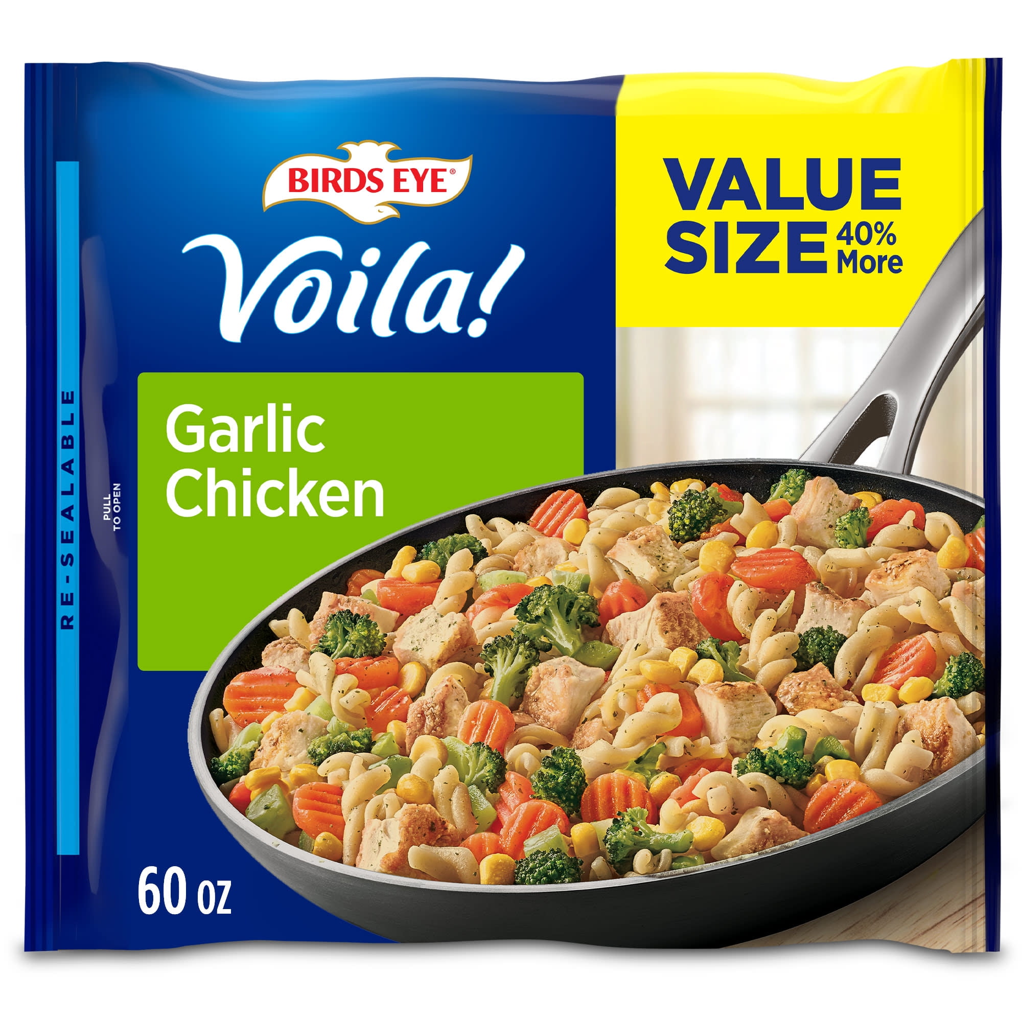 Birds Eye Voila Value Size Cheesy Chicken Frozen Meal 60 oz Bag Frozen