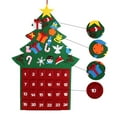 thumbnail image 6 of Vikakiooze Christmas Advent Calendar, Reusable Christmas Decorations Large Felts Christmas Advent Calendar with 24 Pockets, 6 of 7