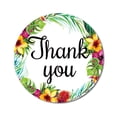 thumbnail image 1 of Darling Souvenir DIY Thank You Stickers DIY 45 Pcs Border Round Elegent Chic-1.6 Inches, 1 of 4