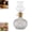 White, variant on Vintage Style Oil Lamp with Glass Candle Holder, Retro Glass Clear Kerosene Lamp Lantern, Clear Hurricane Oil Lamps for Table Centerpiece, Wedding Decor, Elegant Retro Design (Blue)