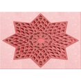 thumbnail image 1 of Ahgly Company Machine Washable Indoor Rectangle Transitional Grapefruit Red Area Rugs, 2' x 3', 1 of 7