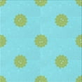 thumbnail image 1 of Ahgly Company Tapis d'Intérieur Lavable en Machine Carré Turquoise Moyen Vert, 5 Pieds Carré, 1 of 7