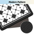 thumbnail image 5 of Artnice Black and White Kitchen Mats Set of 2, Anti Fatigue Kitchen Rugs for Floor, Waterproof Non Slip Mats for Home Decor, Modern Geometric Pattern, 5 of 10