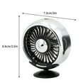 thumbnail image 3 of USB Car Vent Fan – Foldable Quiet 3-Speed Auto Cooling Fan with Brushless Motor, Universal Fit for Dashboard, SUVs, Trucks, Travel & Home Use, 3 of 5