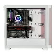 thumbnail image 3 of Velztorm White Pilum Custom Built Gaming Desktop PC (AMD Ryzen 7 5700X 8-Core, Radeon RX 6700 XT, 128GB RAM, 2TB PCIe SSD, Wifi, USB 3.2, HDMI, Bluetooth, Display Port, Win 10 Pro), 3 of 7