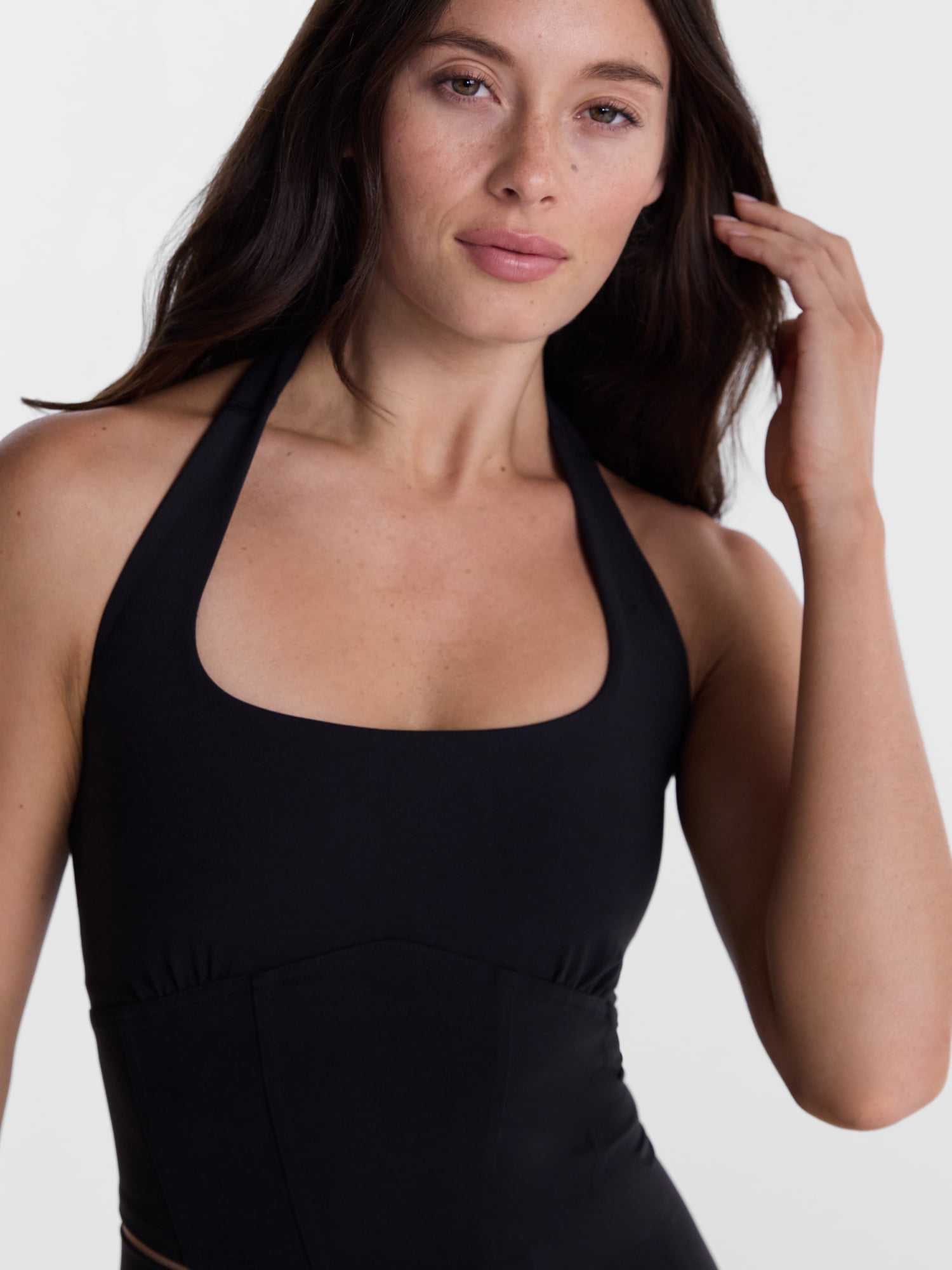 Avia Women's SoftSculpt Corset Halter Bra, Sizes XS-XXXL