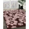 thumbnail image 2 of Ahgly Company Indoor Rectangle Patterned Deep Rose Pink Area Rugs, 2' x 3', 2 of 6