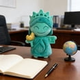 thumbnail image 6 of Liberty Statue Plush Doll Exquisite Stuffed Figure With Golden Torch For Patriotic Themed Decor & Gifting(Green-21Cm), 6 of 6