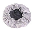 thumbnail image 1 of Gorro de pelo Colcomx reversible doble capa ajustable para dormir Negro, 1 of 6