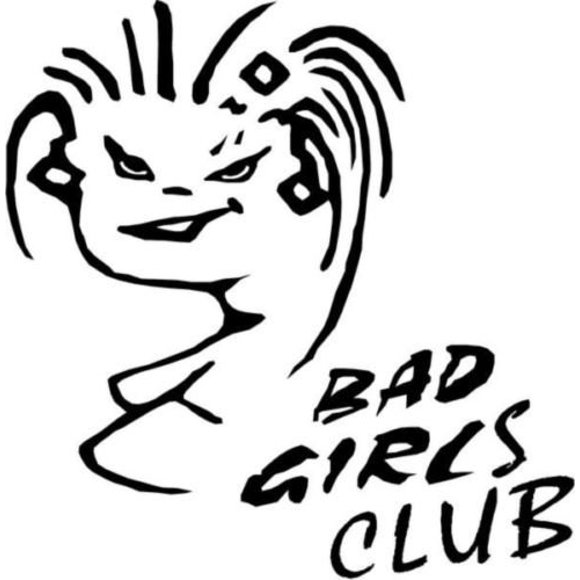 Bad Girls Club Punk Naughty Vinyl Graphic Car Truck Windows Decor Decal Sticker - Die cut vinyl decal for windows, cars, trucks, tool boxes, laptops, MacBook - virtually any hard, smooth surface