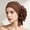 Coffee, variant on LIZUOJUN Under $3 Women Elegant Head Wrap Pre Tied Ruffled Turban Decorative Floral Elastic Hijab Cap Hair Cover For Daily Prayer Multiple Colors, Coffee,One Size