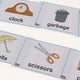 thumbnail image 4 of en edad Tarjetas de aprendizaje para bebés Herramientas de acción Ropa Hogares Cosas comunes Uso diario Soledad Tarjetas de aprendizaje para niños, 4 of 10