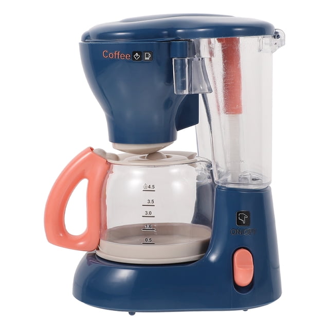 FELTECHELECTR 1 mini cafetera de simulación, accesorio de cocina, juguete sin batería