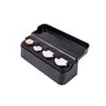 thumbnail image 1 of Miangastore Car Coin Box Loose Change Storage Box Car Coin Case Money Bank Holder (Black), 1 of 9