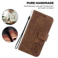 thumbnail image 4 of For Realme 12+ 5G/Narzo 70 Pro 5G Wallet Case Cute Tiger Pattern Leather Phone Cover - Brown, 4 of 5