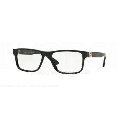 VERSACE Eyeglasses VE3211 GB1 Black 55MM