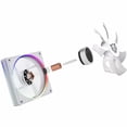 thumbnail image 3 of Disipador Doble CPU Gamer BALAM RUSH HELIUX PRO HEX70 120mm ARGB 3pin LGA 1700 AM5 600 - 2000 RPM 4-pin PWM 6 Pipas Blanco BR-942010, 3 of 6